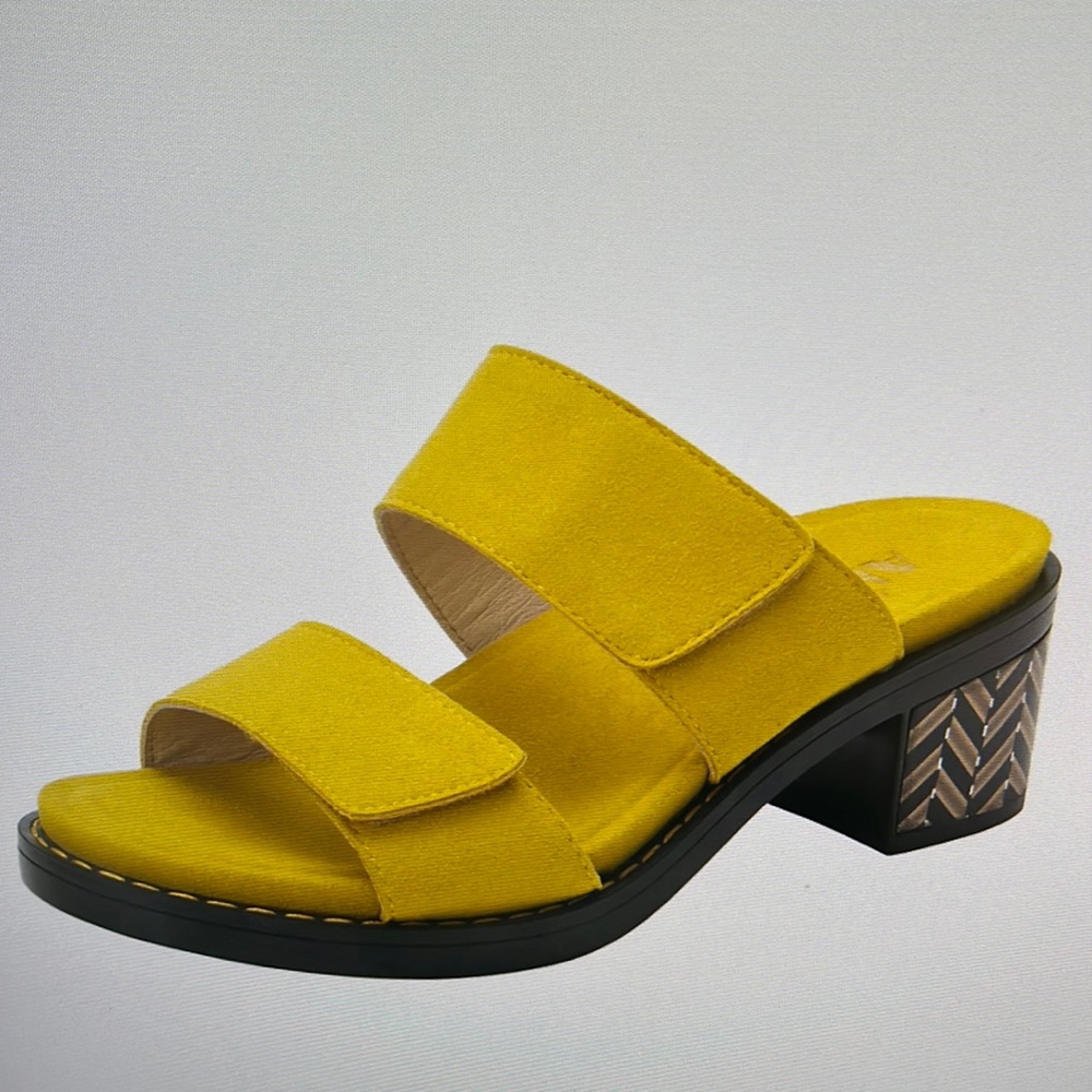 ALEGRIA Tia Saffron Sandal 8-8.5 Yellow